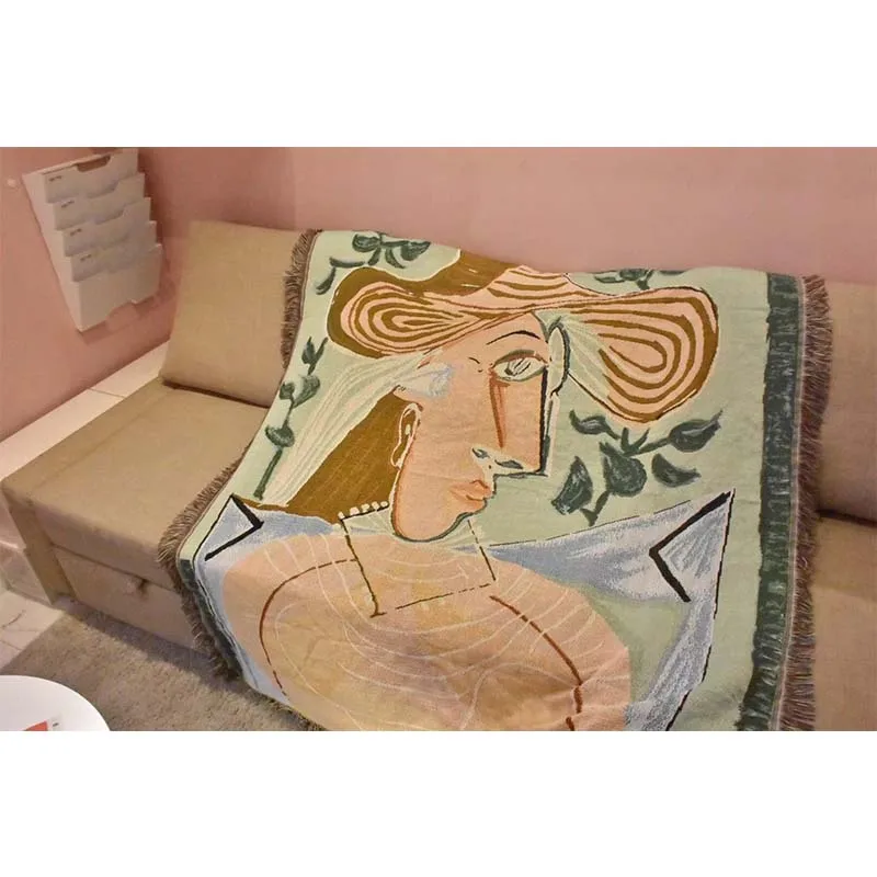 Гобелены в скандинавском стиле для спальни Пикассо абстрактная картина девочек