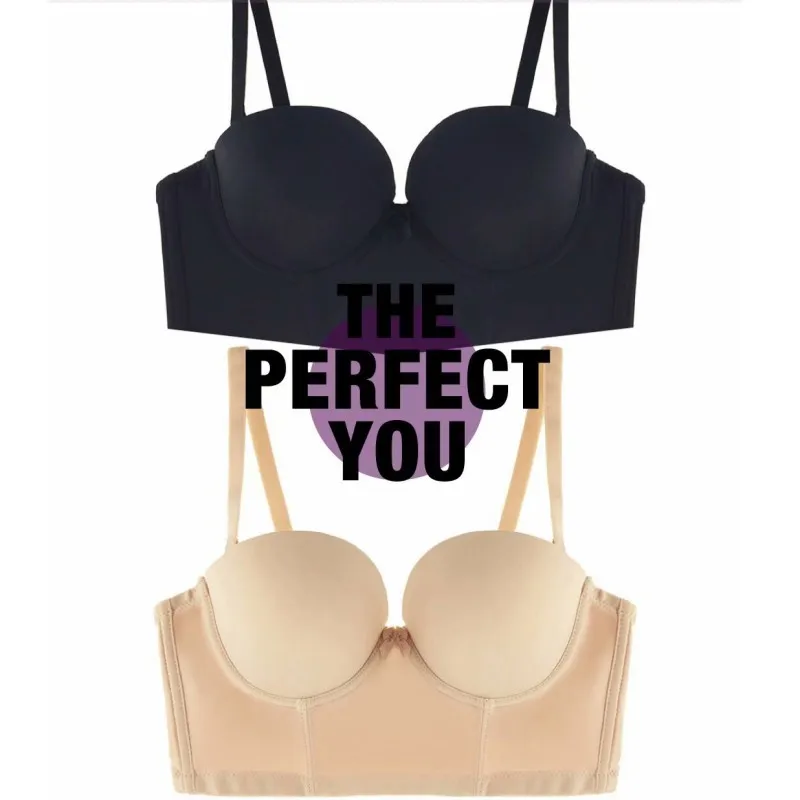 

Sexy Bras For Women Push Up Lingerie Seamless Bra Wire Free Bralette Backless Plunge Intimates Female Underwear strapless