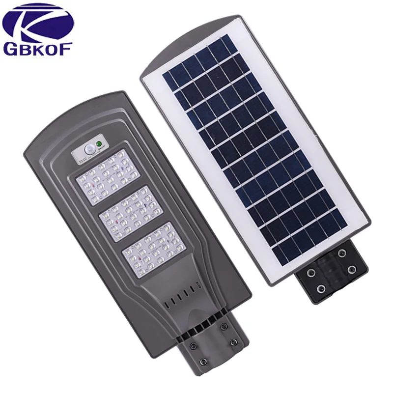 GBKOF уличный светодиодный светильник с датчиком движения на солнечных батареях