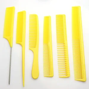 Антистатическая многофункциональная Расческа для стрижки волос, розовый, синий, желтый