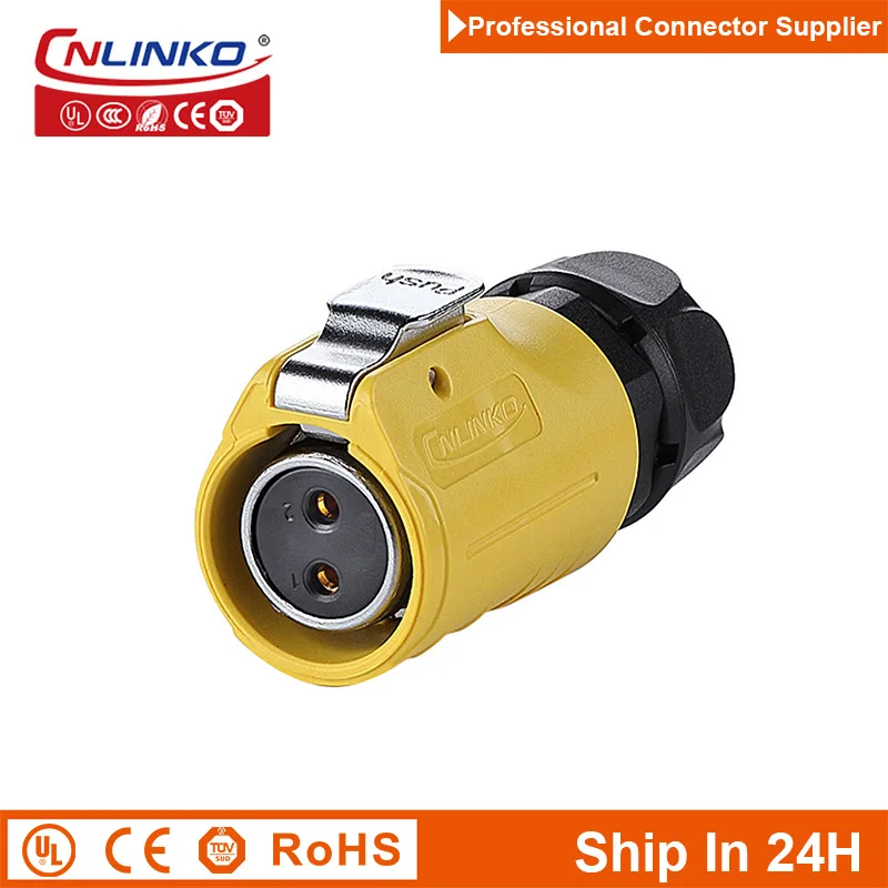 

Cnlinko LP M20 2 3 4 5 7 9 12pin Waterproof Connector Female Plug 20A Cable Adapter for Aviation Outdoor LED Display Power
