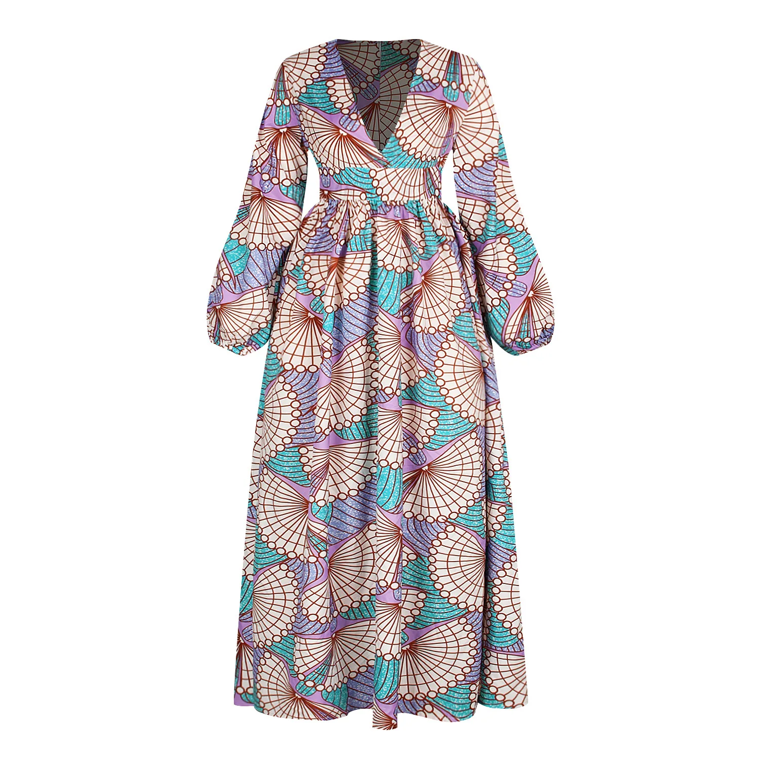 Женское длинное платье в африканском стиле традиционная африканская одежда