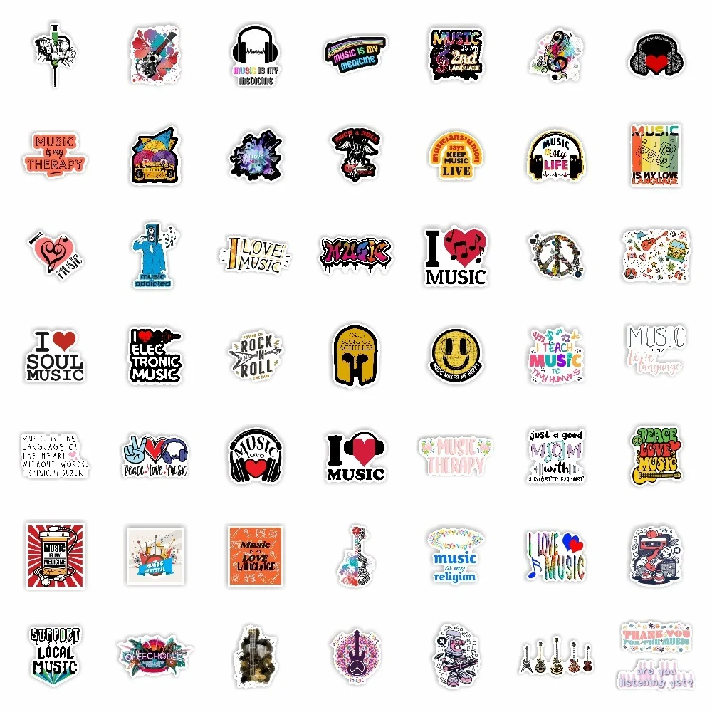 

10/50 шт., наклейки для телефона в стиле панк-рок