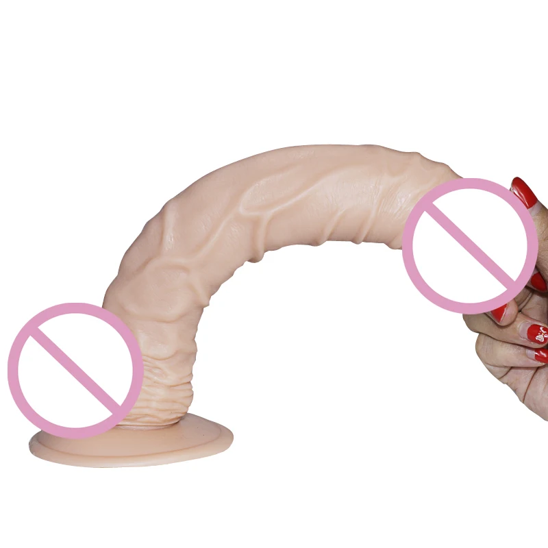 New Skin feeling Black Realistic Penis Super Huge Big Dildo With Suction Cup Sex Toys for Woman Gay sex toy Lesbian | Красота и