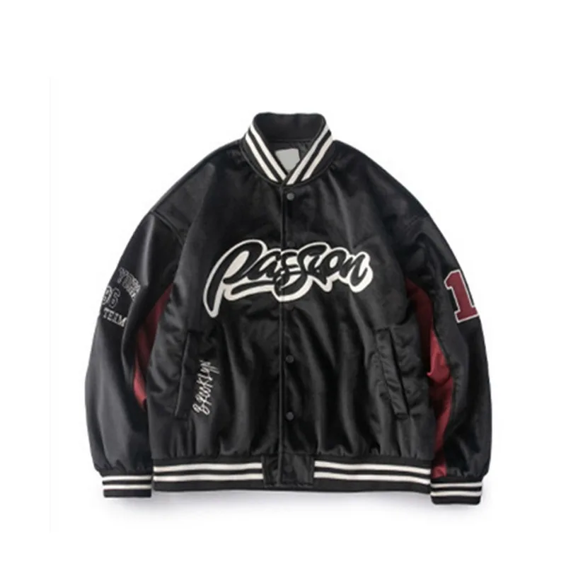 

2021 Spring And Autumn Vibe Style Baseball Uniform New Bomber Jacket For Women Fashion Retro Clothes Streetwear Oversized Coat