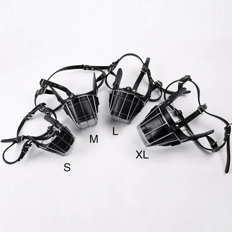 Распродажа Большая распродажа чехол для рта собаки регулируемый ошейник защита