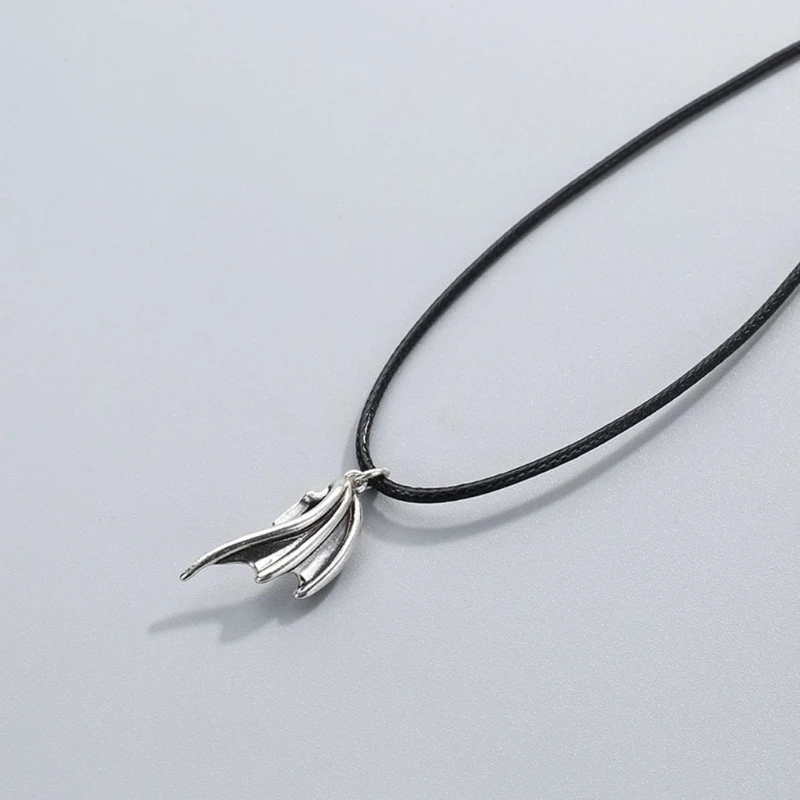 1 пара магнитных парных ангелов и демонов 652B ожерелье в готическом стиле панк для