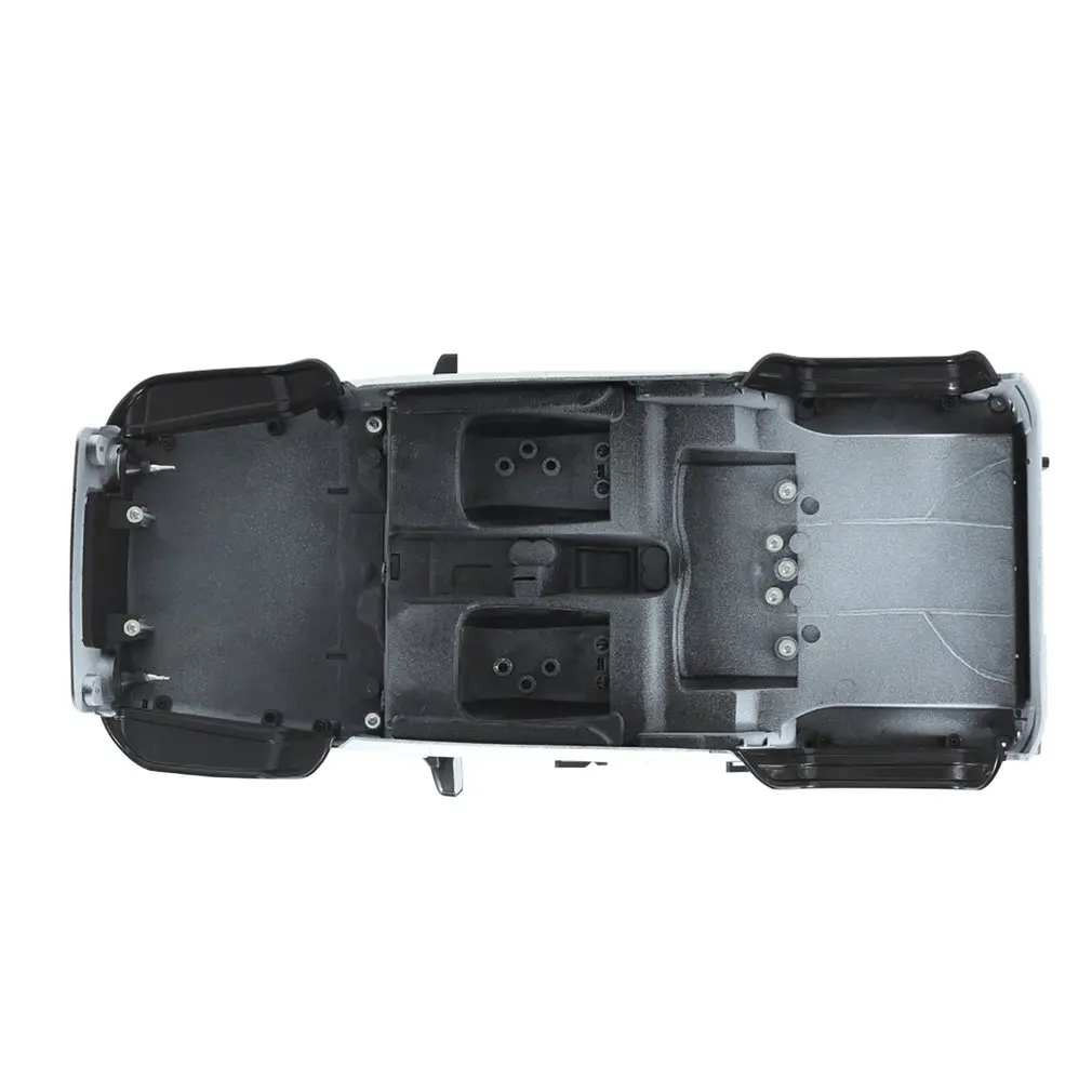 

Unassembled Kit 313mm Wheelbase Convertible Open Car Body Shell for 1/10 RC Crawler Axial SCX10 90046 Jeep Wrangler Accessories