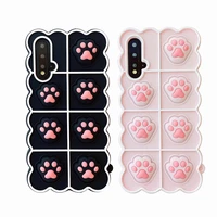 relive stress pop fidget toys push case for huawei mate 40 honor 10i 20s 10 lite 8x 9x pro y7a y8p y9a y9 2019 cat dog paw cover