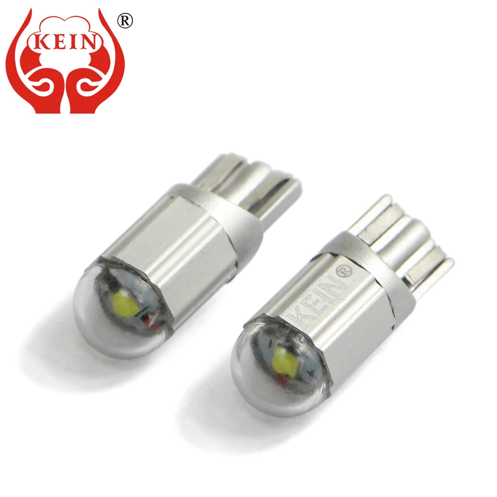 KEIN 2 шт. алюминиевые Запчасти для объектива T10 W5W 168 194 Светодиодная лампа