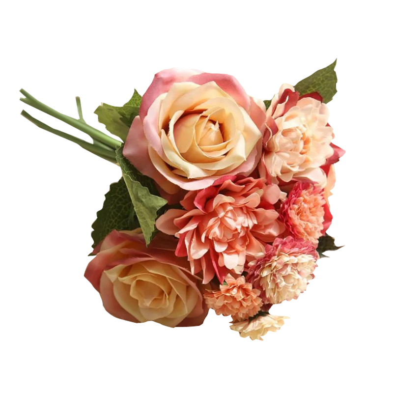 

European style imitation flower, handmade flower, silk flower, fake flower, interior decoration, floral arrangement