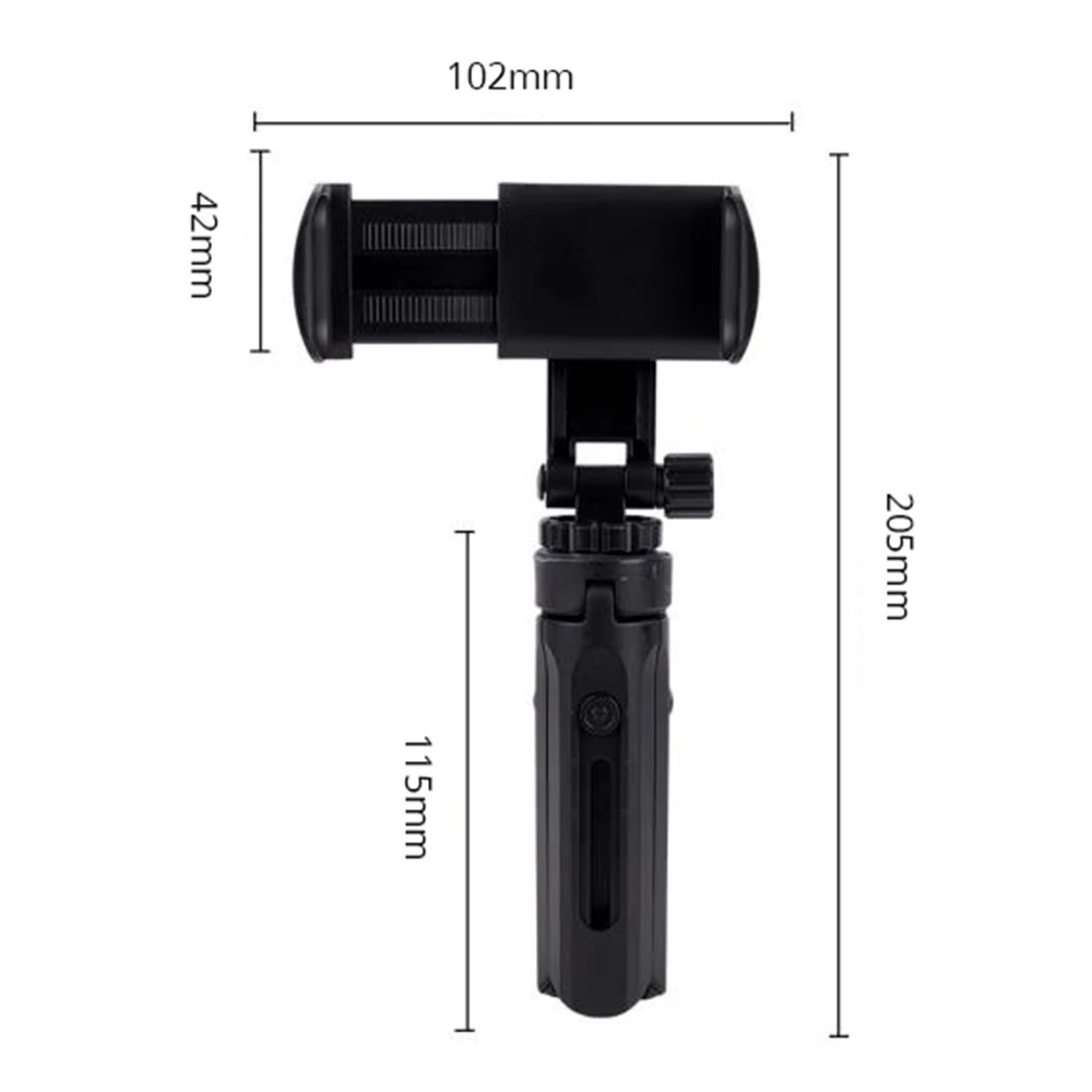 

Protable Tripod For iPhone 12 Samsung S10 Xiaomi Huawei Smartphone Tripods Mini Tripod Desktop Live Mobile Phone Bracket Tripod