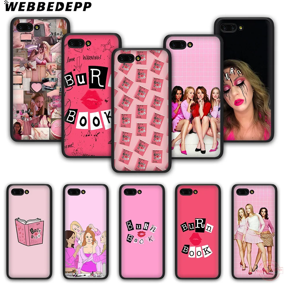 WEBBEDEPP ожог книга для девочек чехол телефона из ТПУ с принтом Honor 6A 7A 2 ГБ/3 ГБ Pro 7C 7X 8X