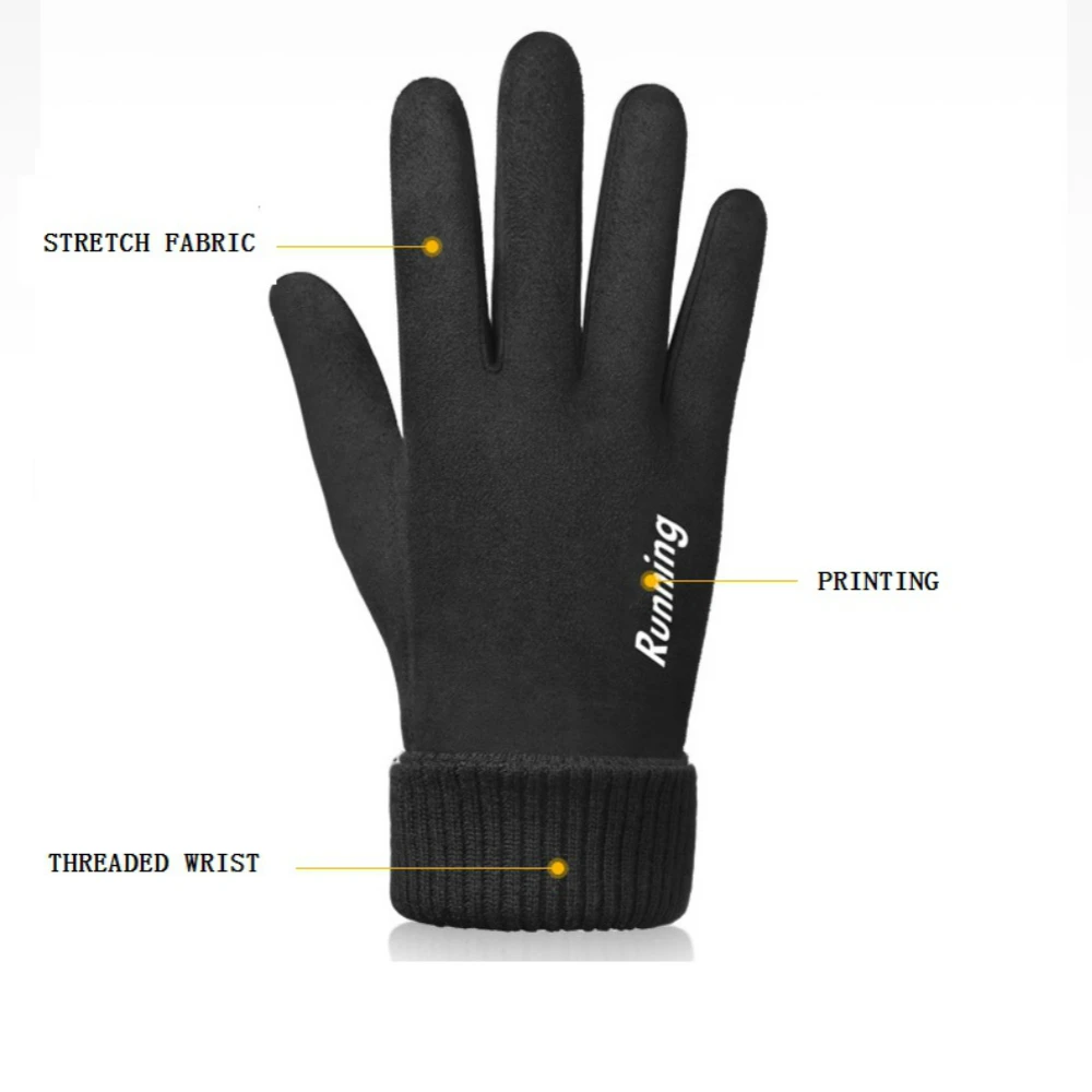 

Warm Gloves High Quality Outdoor Product Riding Gloves Motorcycle Gloves Cycling Outdoor Business Autumn Winter Solid Wear