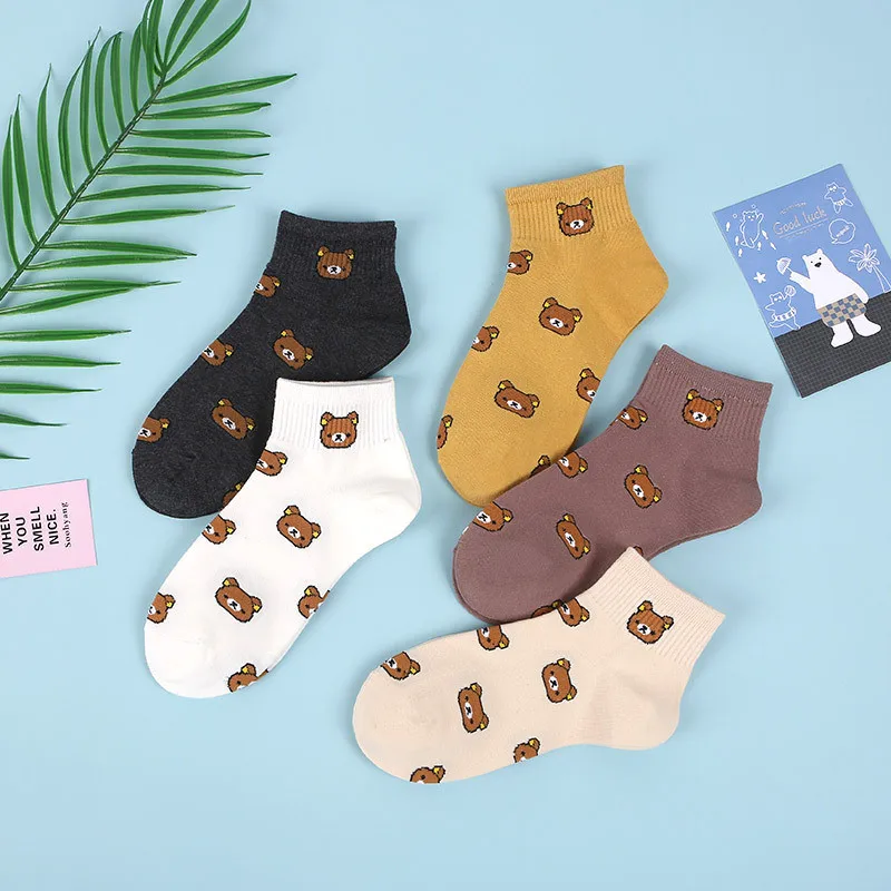 5 пар/лот Модная стильная футболка с изображением персонажей видеоигр Женская