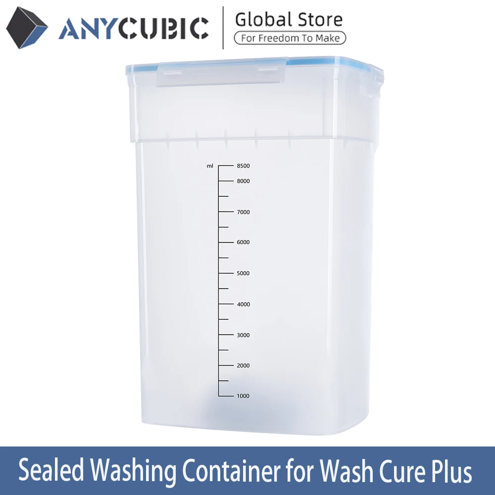 

Запчасти для 3d принтера Anycubic Wash & Cure Plus Аксессуары герметичный контейнер для стирки для смолы 3d запзапчасти