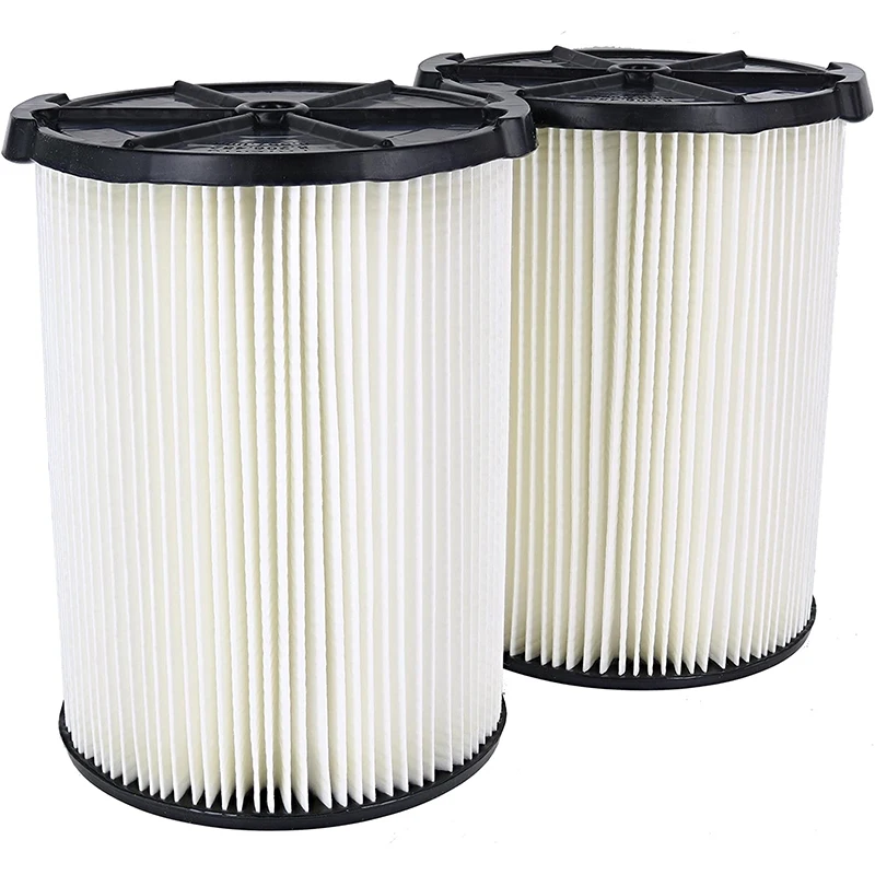 

VF4200 сменный 1-слойный Повседневный грязеотталкивающий/сухой вакуумный фильтр для пылесосов 5-20 галлонов (2 упаковки VF4000)