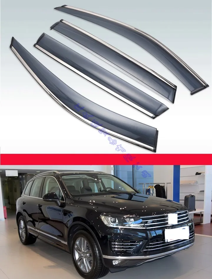 

Ветрозащитный Козырек из АБС-пластика для VW Touareg 2011-2017