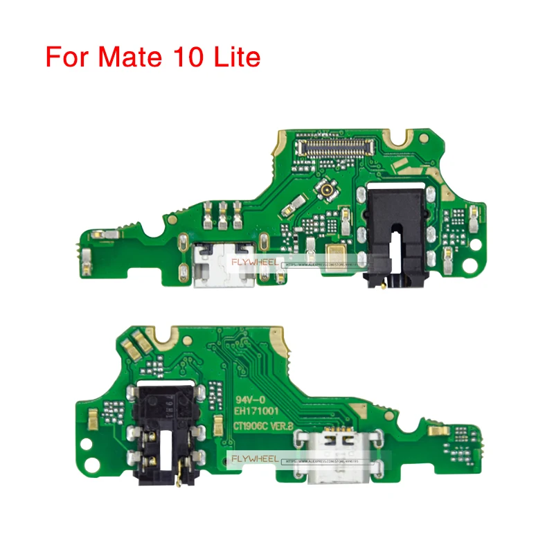 Гибкий кабель для зарядного порта 1 шт. Huawei Mate 10 Lite Pro USB зарядное устройство док станция Сменные