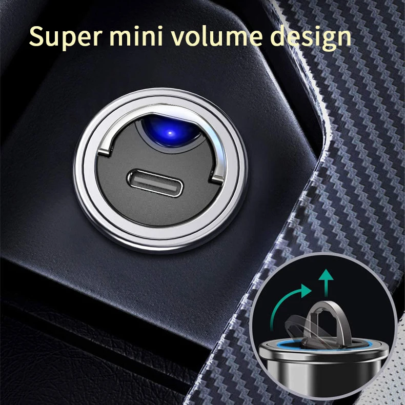 usb car charger quick charge 4 0 qc4 0 qc3 0 qc scp 5a pd type c 30w fast car usb charger for iphone xiaomi mobile phone free global shipping