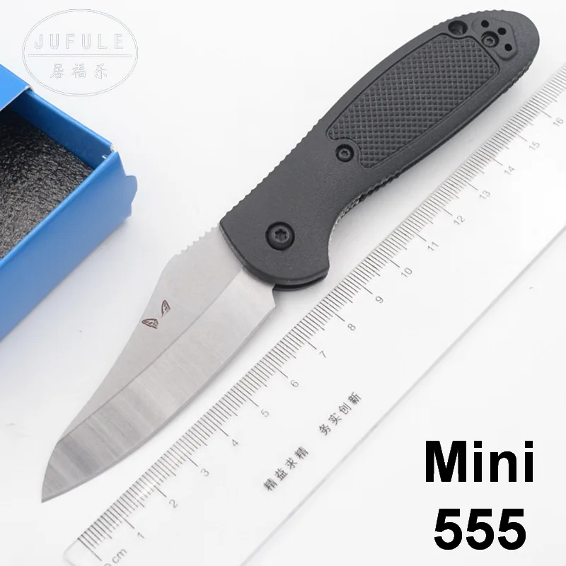 JUFULE сделано 417 нейлон волокно ручка Mark S30v Лезвие Складной Карманный выживания EDC инструмент для походов и охоты Утилита открытый кухонный нож - Цвет: mini 555