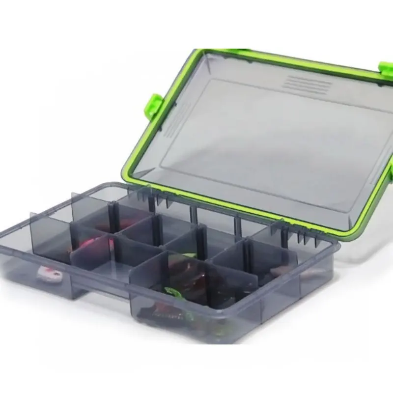 

Fishing Tackle Box 11/13 Compartments Fishing Accessories Baits Lure Hook Boxes Plastic Storage Case High Strength