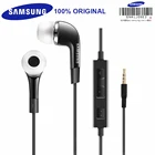 Оригинальные наушники EHS64 Samsung с микрофоном, проводные наушники для Samsung Galaxy S8 и S8 Edge, 3,5 мм, официальная сертификация