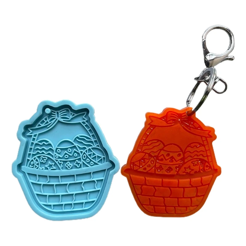 

Epoxy Resin Mold Dwarf Rabbit Keychain Pendant Silicone Mould DIY Crafts Jewelry Casting Tools