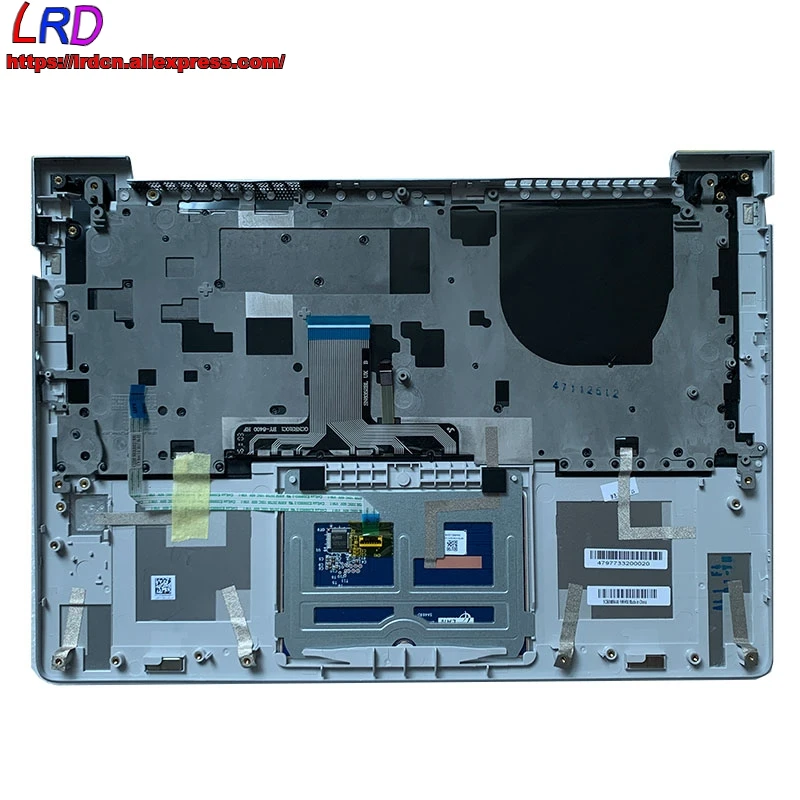 Британская английская клавиатура с подсветкой крышкой-подставкой для рук