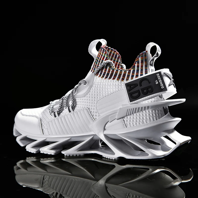 

Blade Running Shoes for Men High Quality Breathable Mesh Designer Sneakers Man Jogging Walking Athletics Trainer Sports Shoes