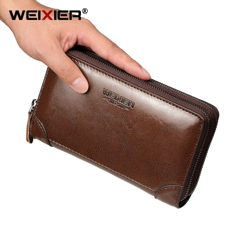 Кошелек мужской из натуральной кожи бумажник органайзер для кредитных карт