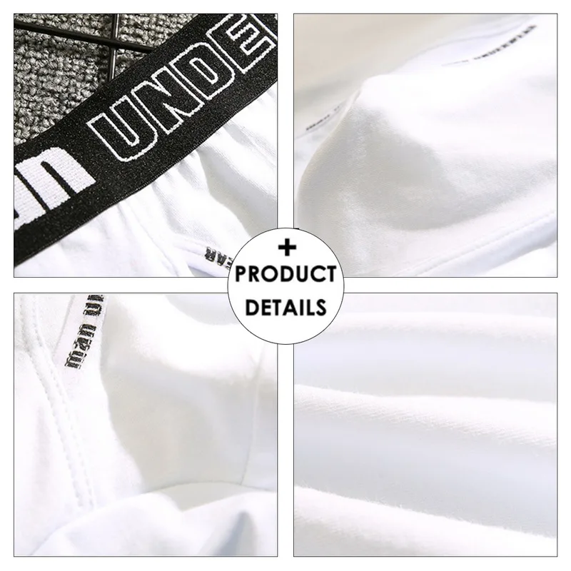 

Boxer Mens Underwear Men Cotton Printed Underpants Male Pure Men Panties Shorts Boxer Shorts Cotton Solid Men's Boxers