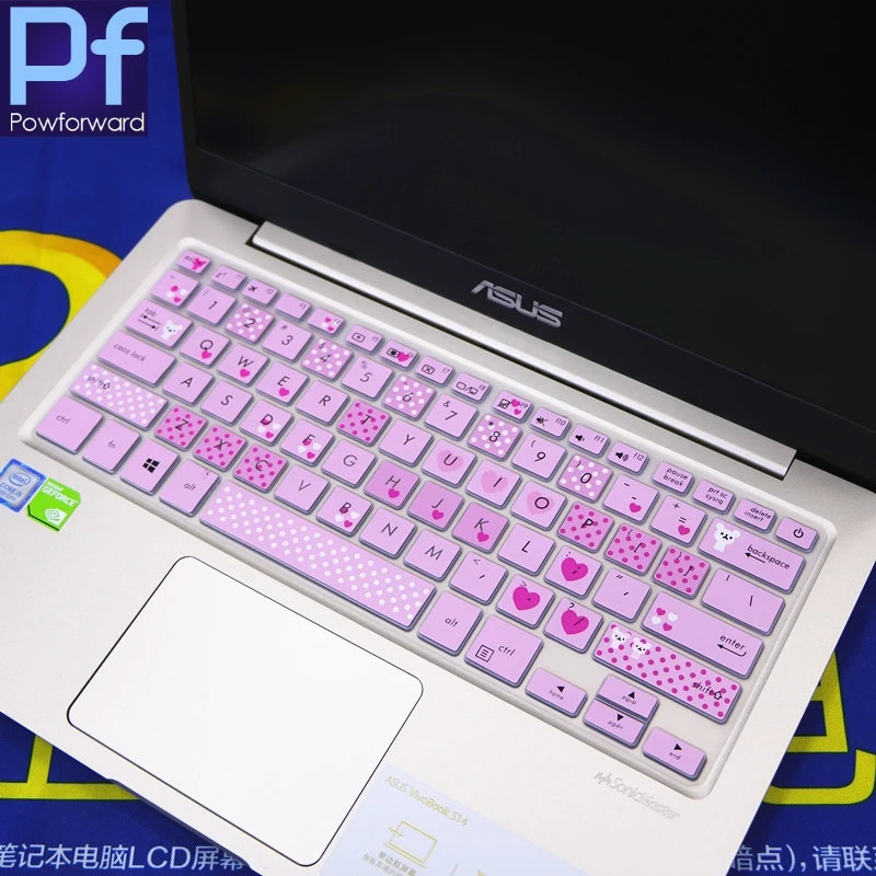 Защитная крышка для клавиатуры ноутбука 14 дюймов Asus TP401MA TP401CA TP410UA J401MA YS02 S410UA S S410UQ
