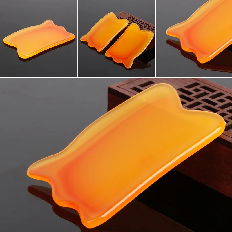 Смола красоты лучший Gua Sha соскабливание массажный инструмент здоровье и фитнес
