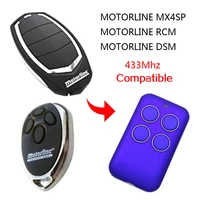 compatible learning motorline rcm mx4sp dsm remote control gate garage door motorline 433 92mhz remote controller