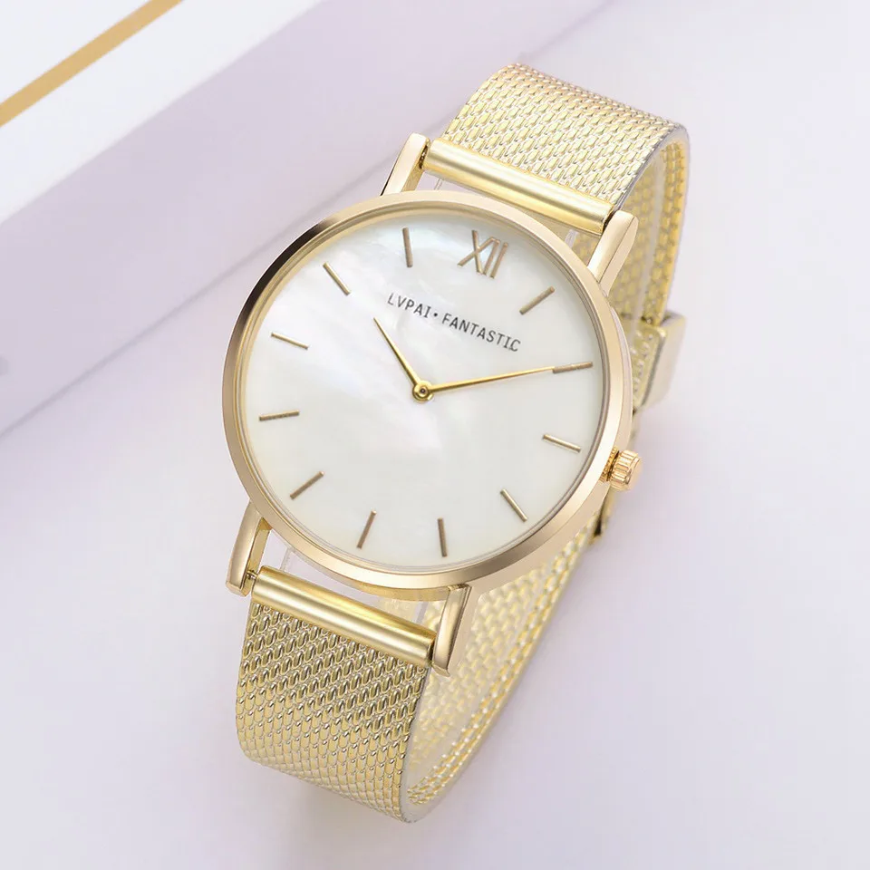 2019 Relojes Para Mujer Lvpai Women's Casual Quartz silicone Band New Strap Watch Silver Women Tend Baratos | Наручные часы