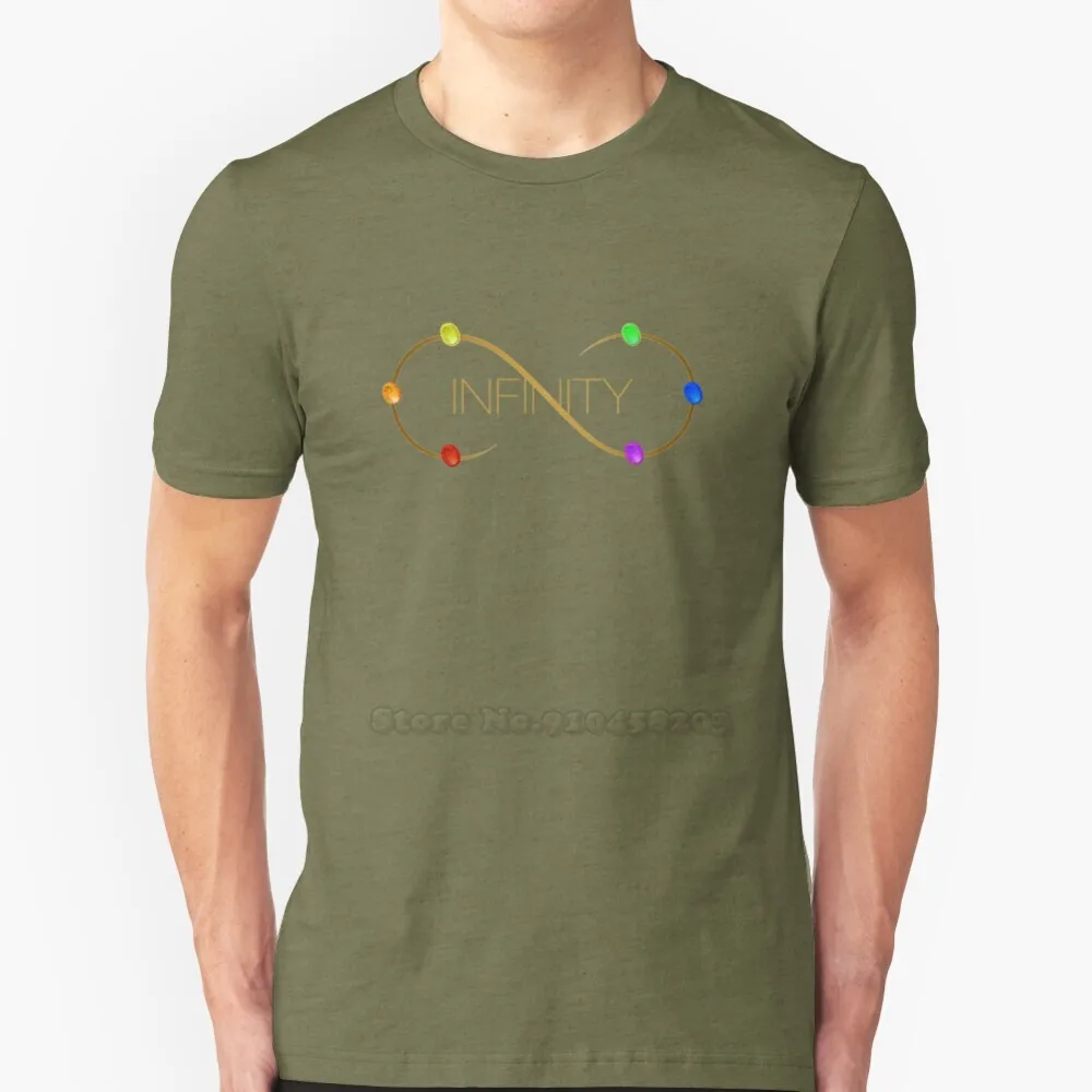 

Infinity ( Stones ) New Hip Hop T-Shirt 100% Cotton Tshirts T Shirts Men Tee Tops Infinite Infinitystone Infinitystones Eternal