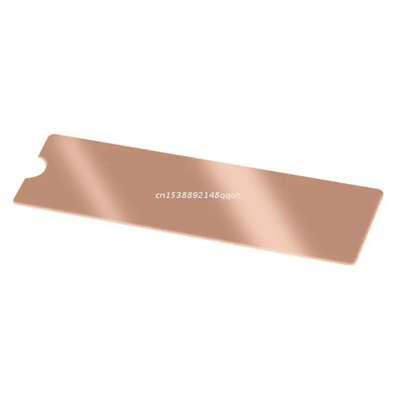 

Cooling Copper Sheet M.2 Heatsink NVME Heat Sink M.2 2280 Thermal Conductivity Silicone Wafer Cooling Fan Cooler Dropship