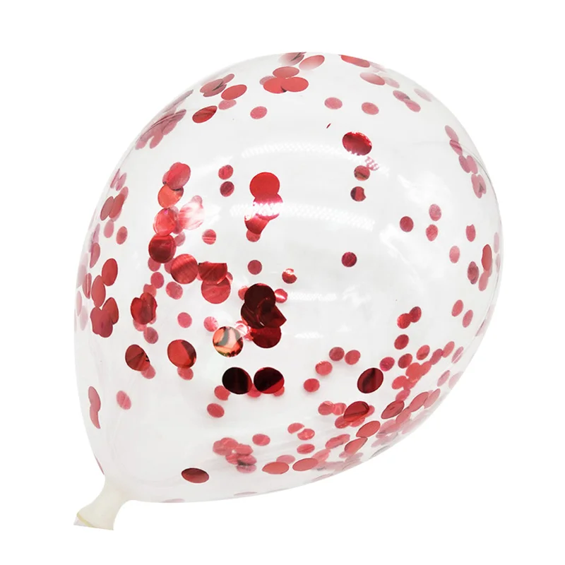 5pcs red 1 Набор, 7 трубок, воздушный шар, подставка, держатель для шарика, колонна, конфетти, воздушные шары, детский душ, день рождения, вечеринка, свадьба, Рождество, украшения, принадлежности - Цвет: 5pcs red