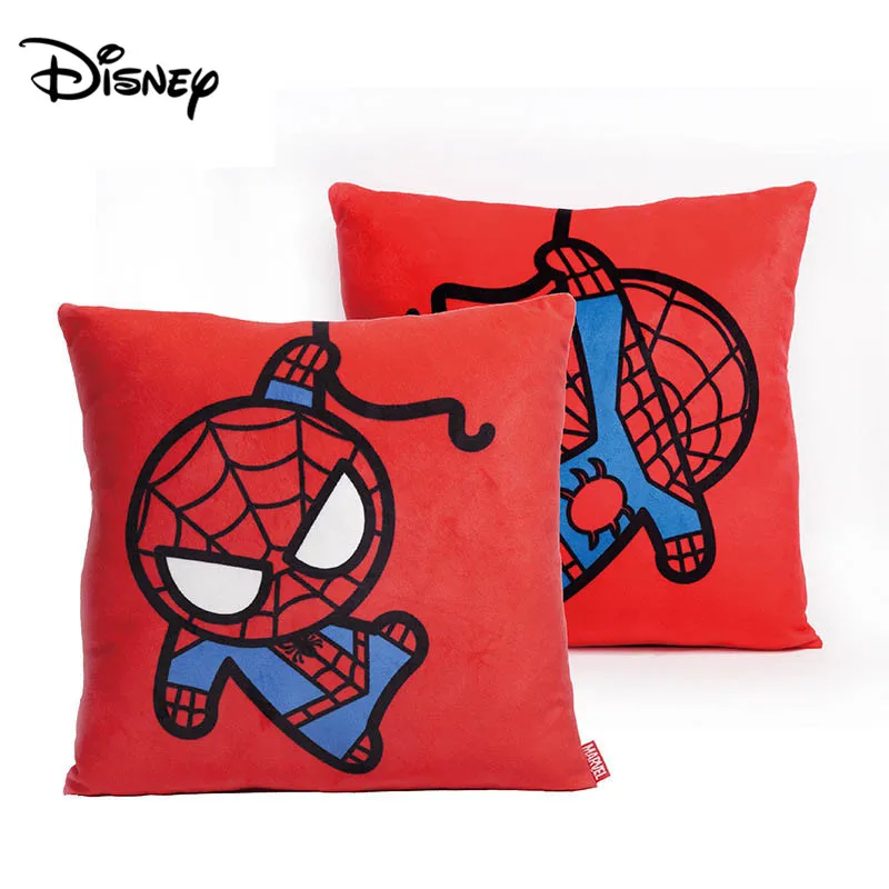 Disney Marvel плюшевая подушка Железный человек Человек-паук Капитан Америка гром Орел глаз супергерой серия Подушка подголовник