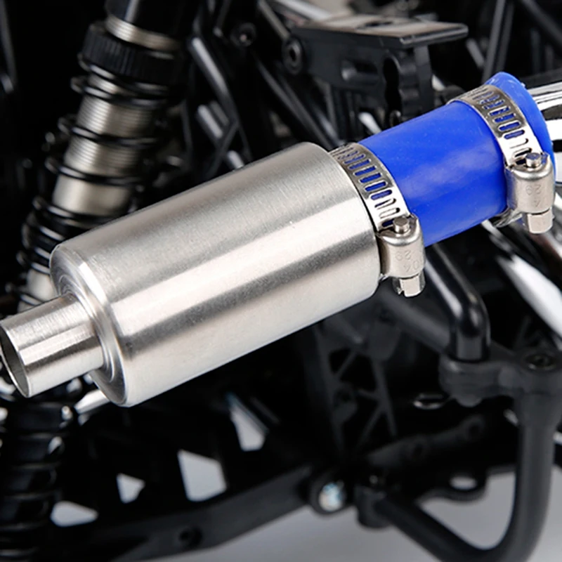 выхлопная труба с глушителе