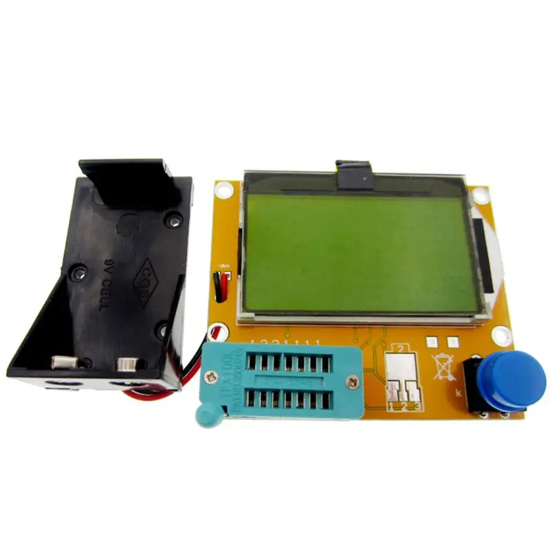 Тестер транзисторов Mega328 диодный конденсатор ESR T4 емкость диода Триод MOS/PNP/NPN LCR