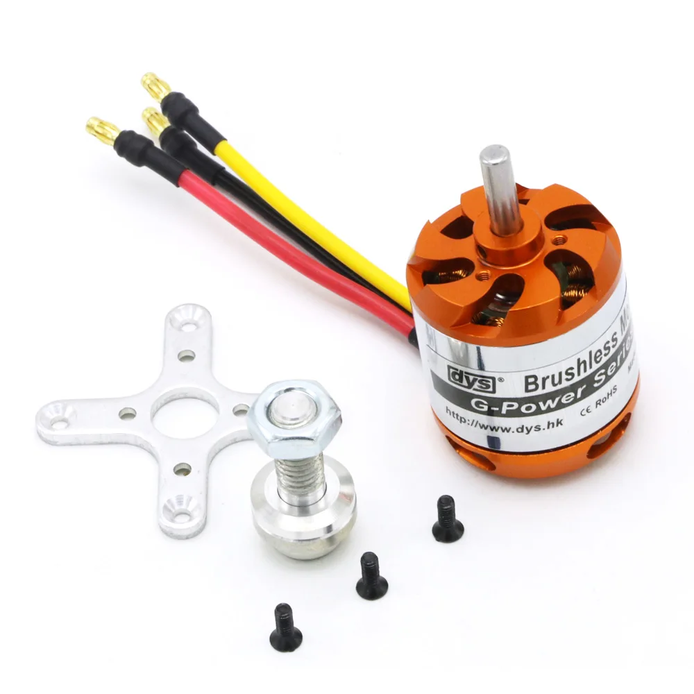 Модель RC DYS D3542 1000KV 1250KV 1450KV бесщеточный мотор для мультикоптера