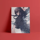 Печатная Картина на холсте в скандинавском стиле, настенный плакат, модульные картины Muichiro Tokito Kimetsu No Yaiba для гостиной, домашний декор