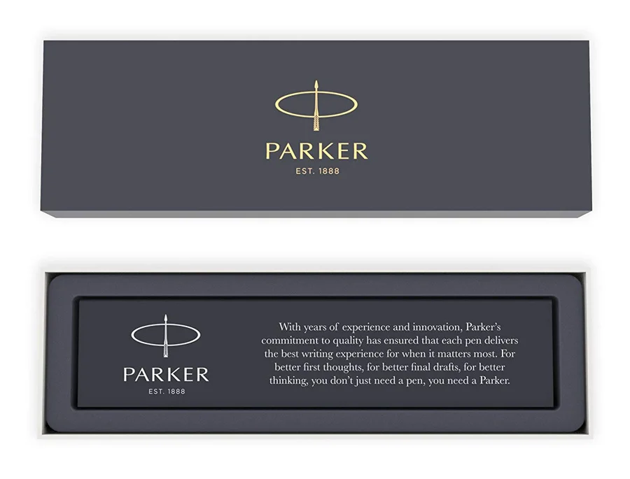 Ручка шариковая parker jotter original k60 (r0032930) белый m синие чернила подар.кор. |