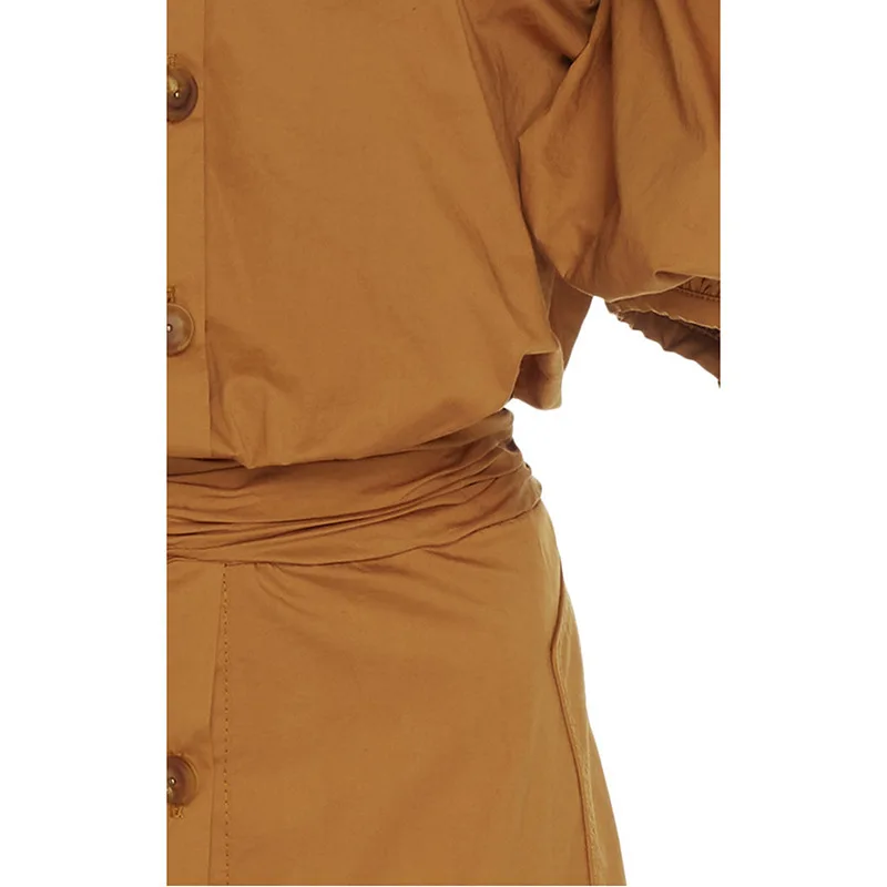 Bikini Cover Up Beach Tunic Wear Sarongs For Women Swimming Suit Dresses 2020 Skirt Lantern Long Sleeve Cuff Neck Sexy Dress