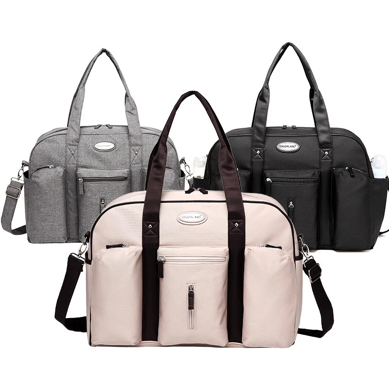 Colorland-Bolsa de pa&ntilde;ales de maternidad para mam&aacute;s, mochila de gran capacidad, bolsa de viaje, bolsa de lactancia para el cuidado del beb&eacute;, para mujeres-3