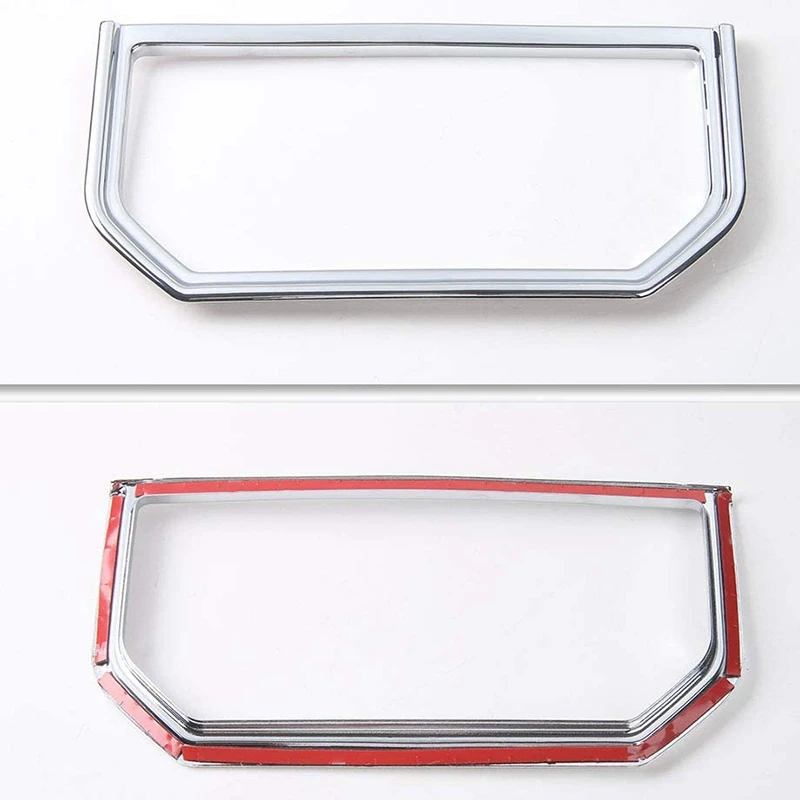 

Accessories Center Central Armrest Box Cup Holder Trim Frame for Ford F150