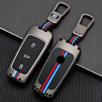 new styling car key cover case protector shield holder buttons smart key accessories for vw volkswagen touareg 2020 2021 2022