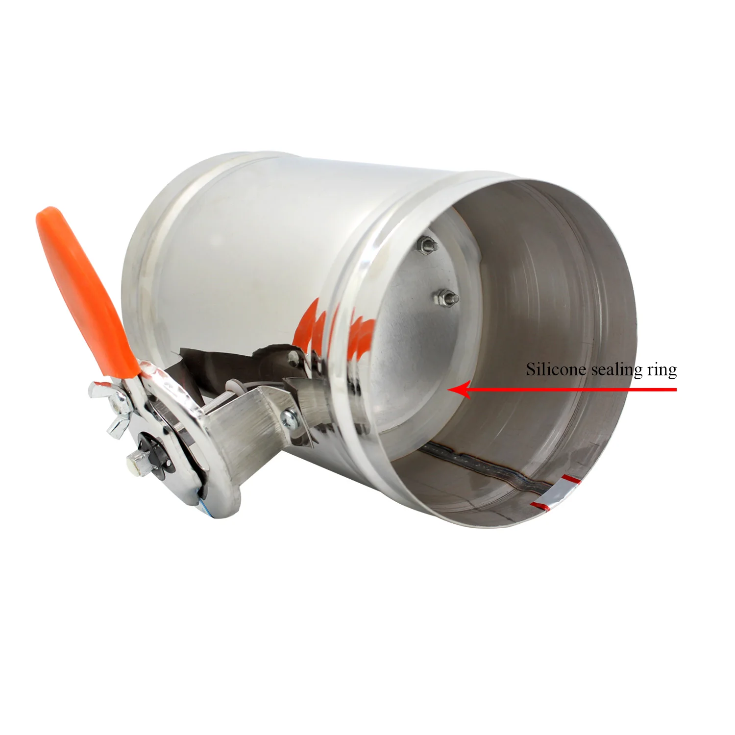 Ручная Демпферная заслонка для вентиляции вентиляционное отверстие диаметр 80 400